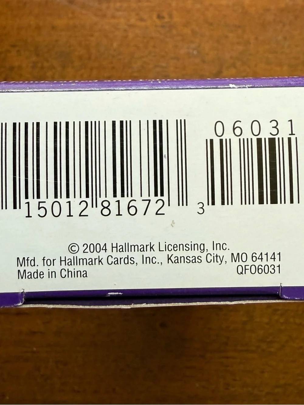 Hallmark master ornament